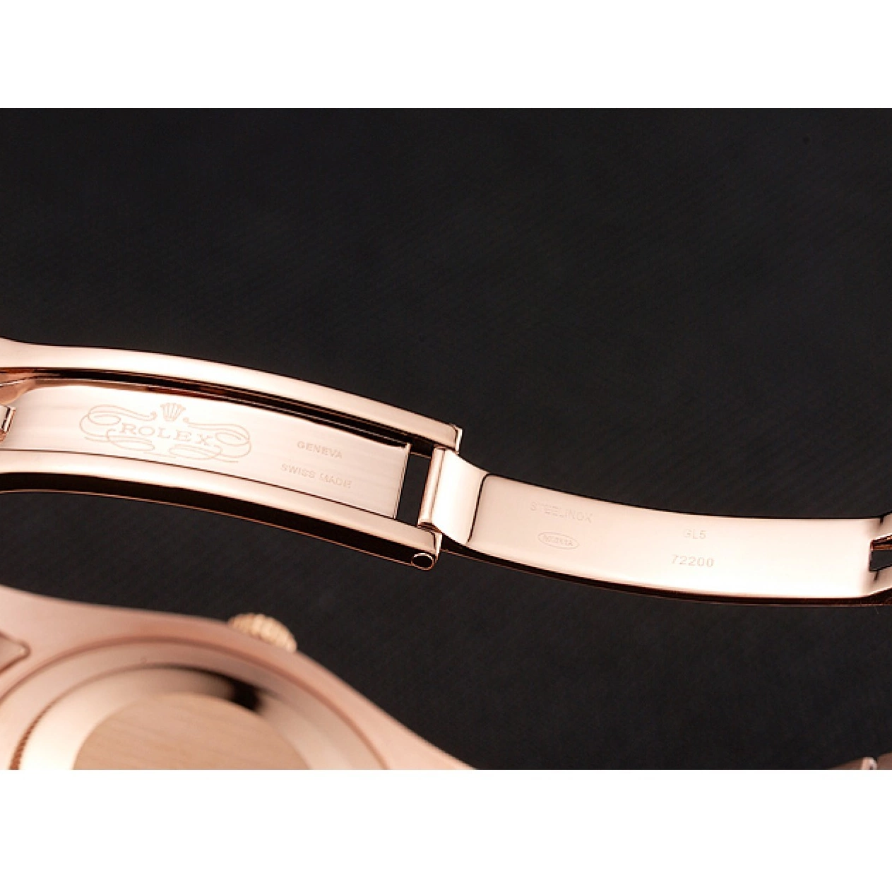 Best AAA Replica Sites Rolex Dial Rose Diamonds Bracelet Gold Day-Date Rubies Black And 1454102 Swiss 0805